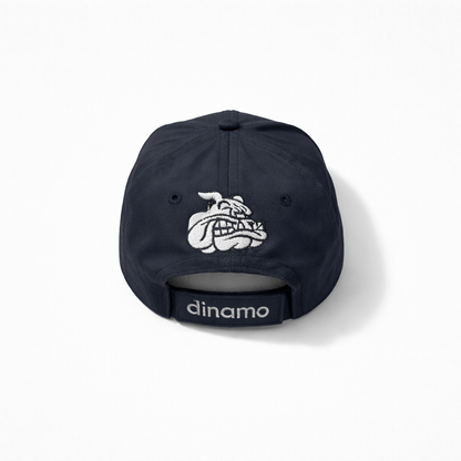 Kids Baseball Cap Dinamo Zagreb Navy cap with a logo and 'dinamo' text on a white background