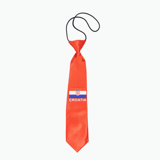 Kids Croatia Necktie Red Kravata