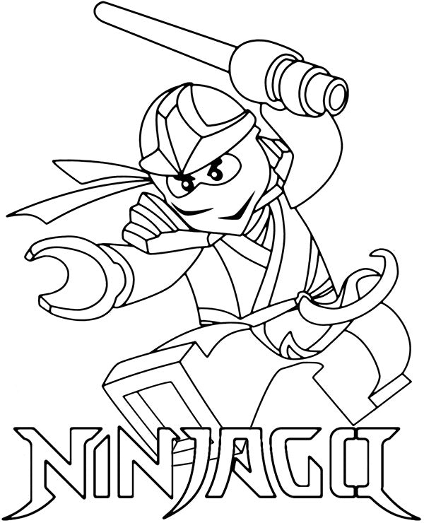 LEGO Ninjago – Zabavna Bojanka