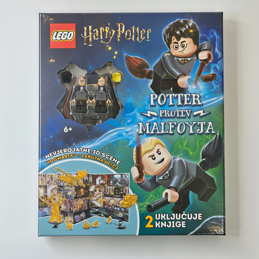 Lego Harry Potter- Potter Protiv Malfoyja LEGO Harry Potter Malfoy toy set packaging on a white background