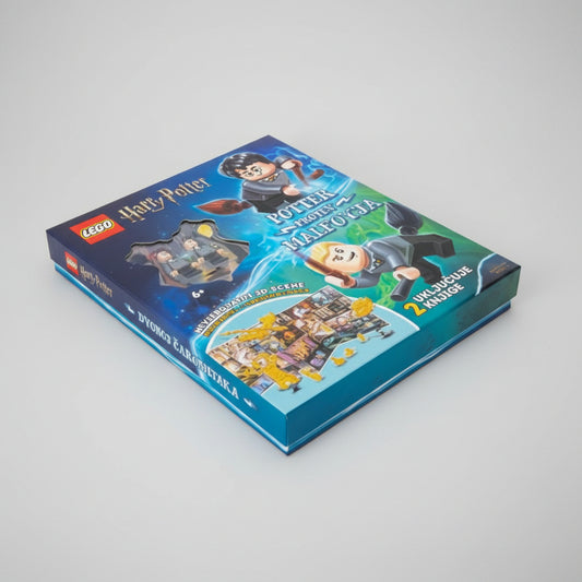 Lego Harry Potter- Potter Protiv Malfoyja LEGO Harry Potter box with character illustrations on a white background