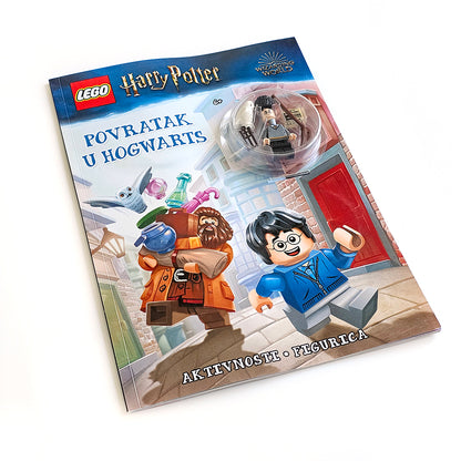 Lego Harry Potter - Povratak u Hogwarts LEGO Harry Potter activity book with a figure on a white background