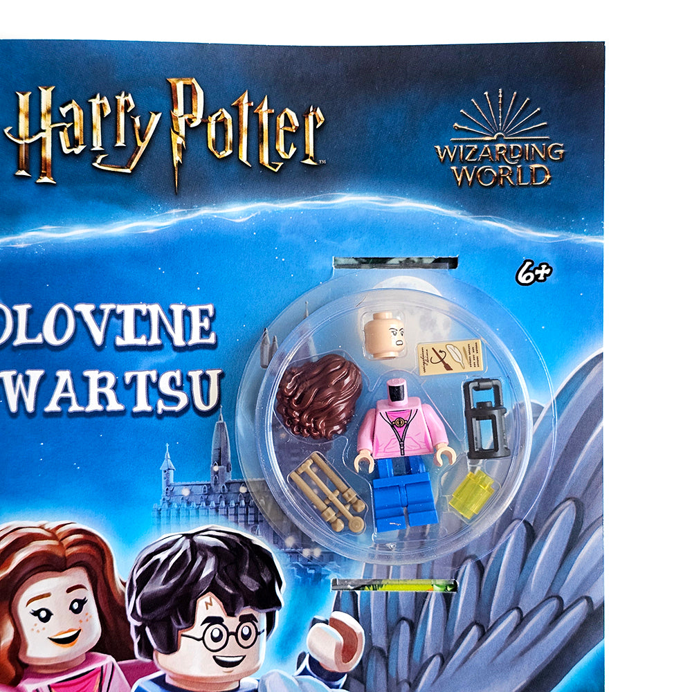 Lego Harry Potter - Pustolovine u Hogwartsu Harry Potter toy set packaging with characters and items on a blue background