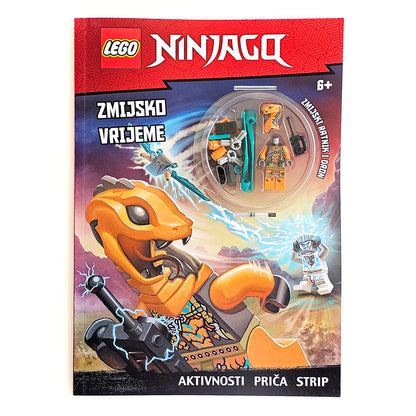 Lego Ninjago - Zmijsko Vrijeme LEGO Ninjago packaging with a dragon-like creature and character on a white background