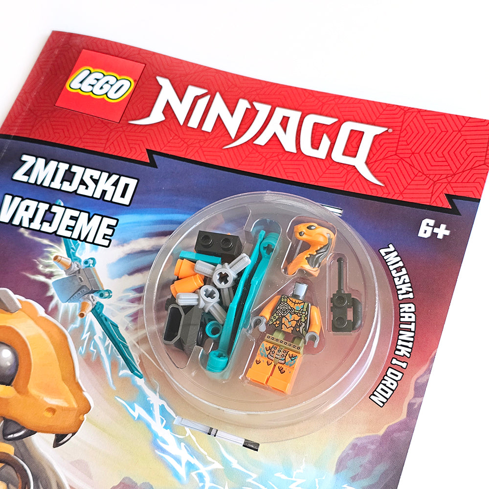 Lego Ninjago - Zmijsko Vrijeme LEGO Ninjago figure set in packaging with red and blue design