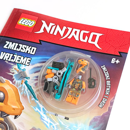 Lego Ninjago - Zmijsko Vrijeme LEGO Ninjago figure set in packaging with red and blue design