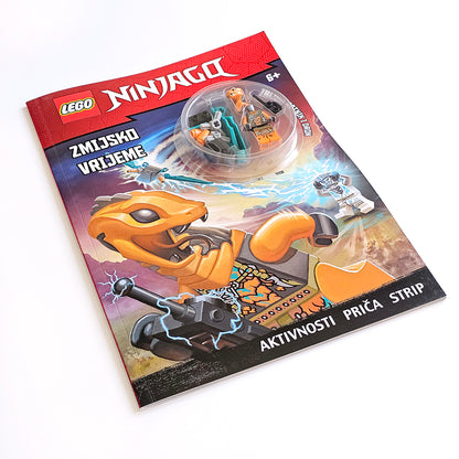 Lego Ninjago - Zmijsko Vrijeme LEGO Ninjago toy set packaging with dragon figure and character on a white background