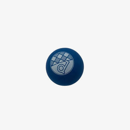 Mini Lopta Dinamo (Picigin) Blue stress ball with a logo on a white background