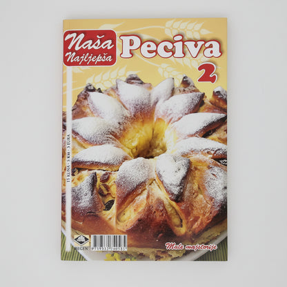 Naša Najljepša - Peciva 2 Magazine cover featuring a pastry with powdered sugar, titled 'N¡ňa Peciva'.