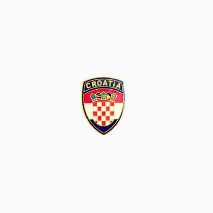 Pin Croatia Flag Shield
