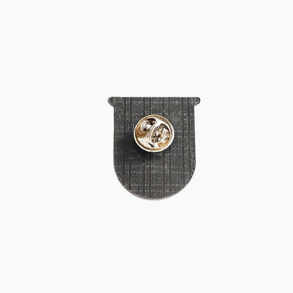 Pin Prvo Bijelo Polje U - Matte Silver