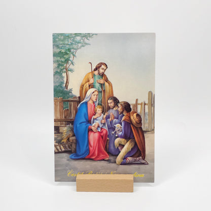Sretan Božić Shepherds Christmas Post Card 
