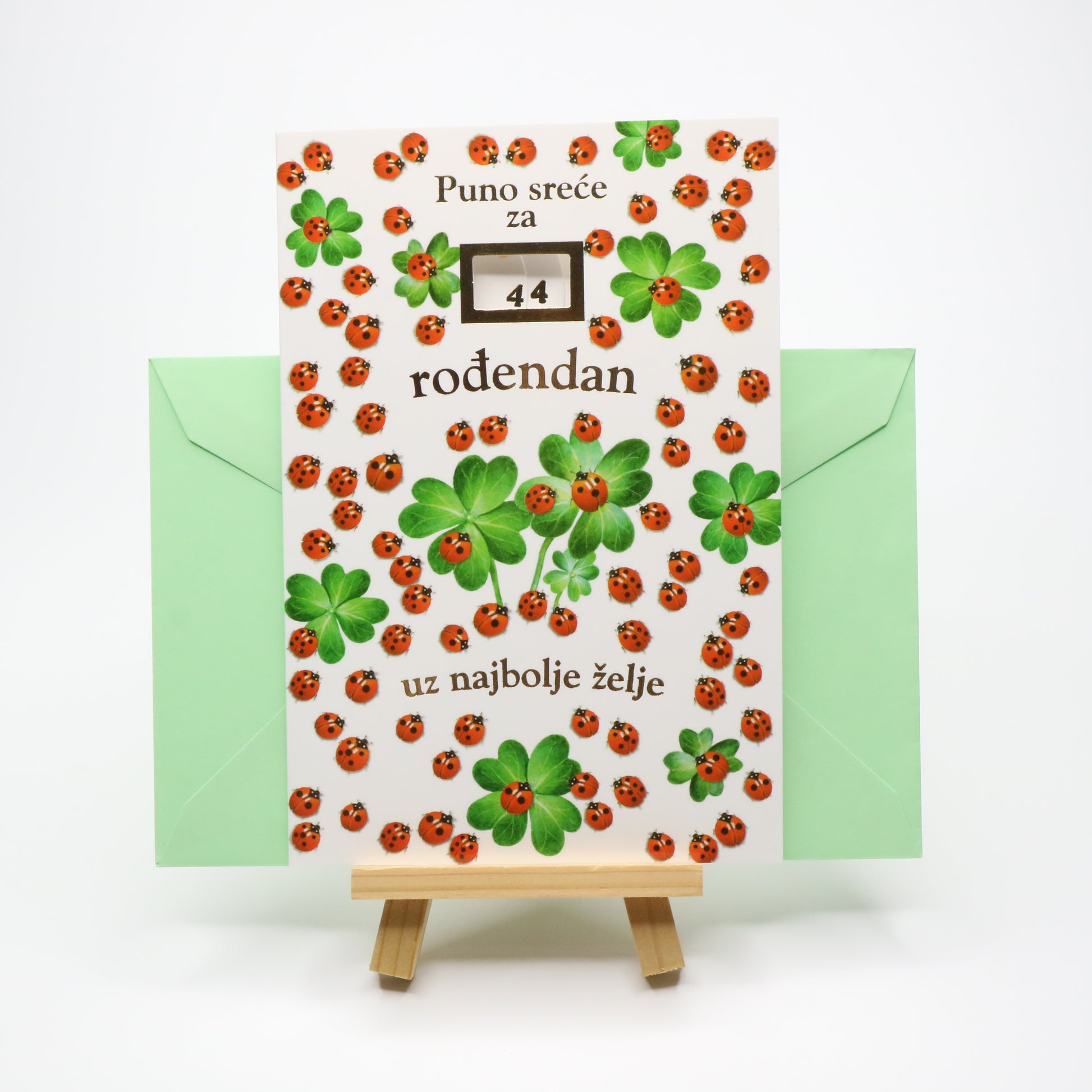 Sretan Rođendan Lady Bug Birthday Card