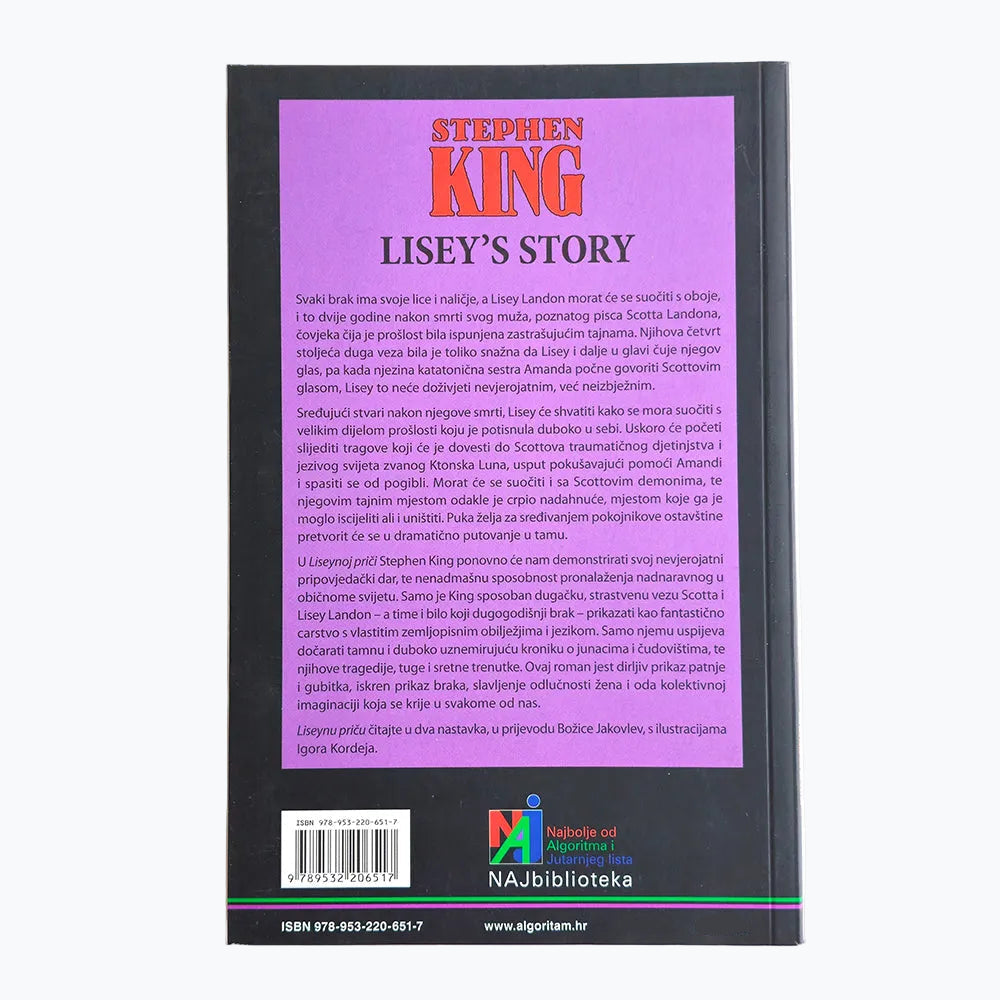 Stephen King - Liseyna Priča (Drugi dio)