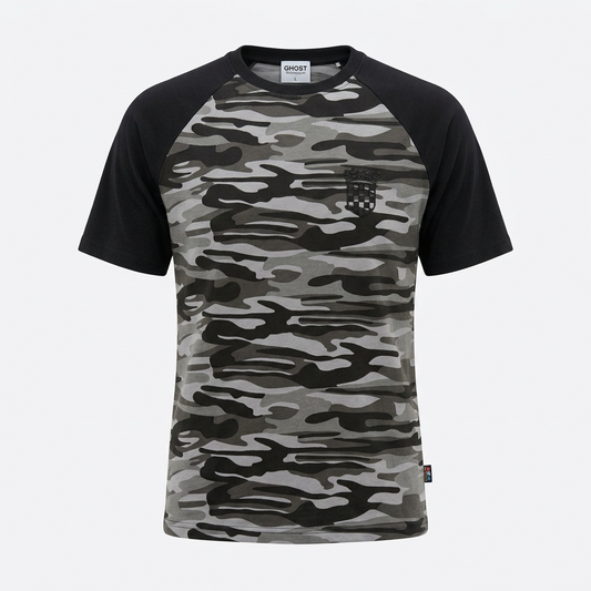 T-shirt Croatia Camo