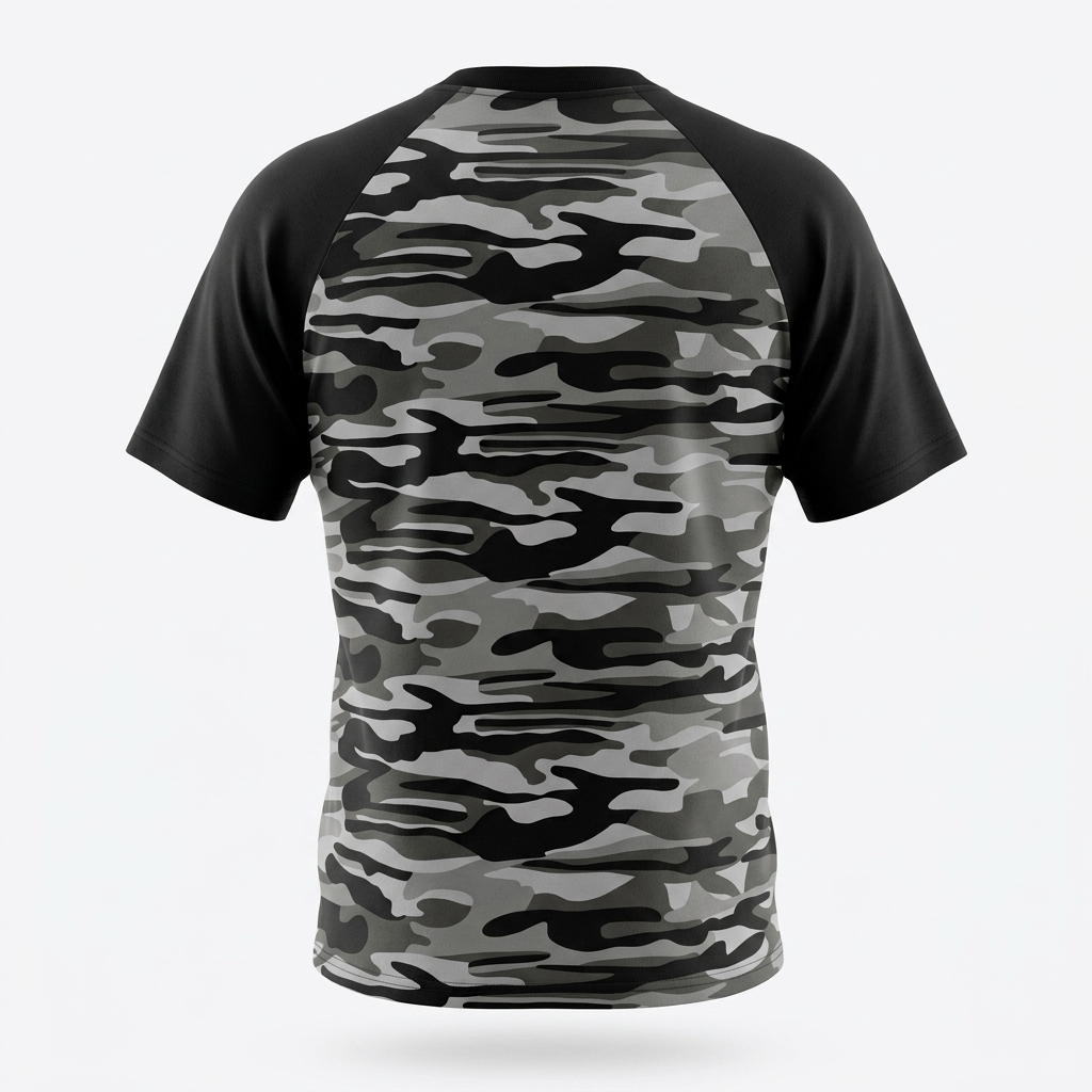 T-shirt Croatia Camo