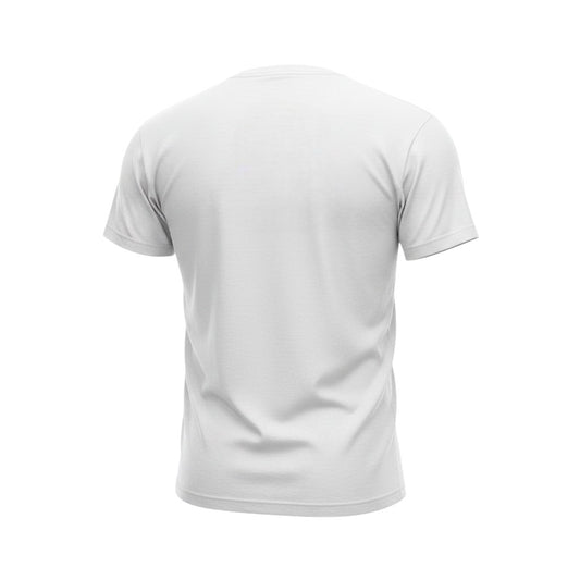T-shirt Hajduk in White Plain white t-shirt on a white background