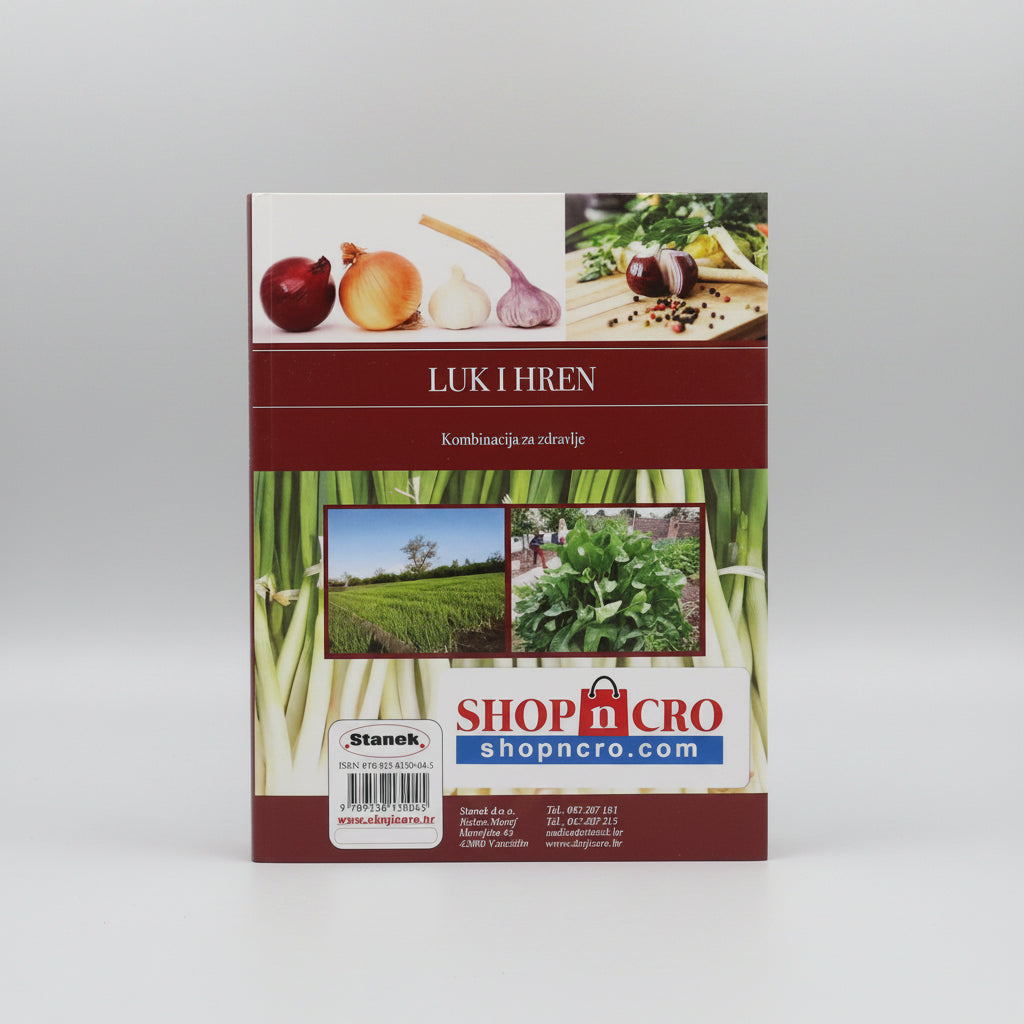 Luk i Hren Seeds package for 'Luk i Hren' with images of vegetables and fields, featuring ShopNcro branding.